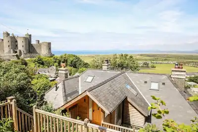 Image de Bryn Awelon, character holiday cottage, with open fire in Harlech