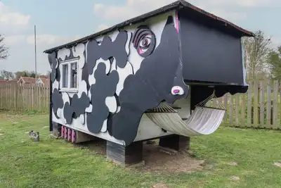 Image de Buttercup (Cow Shed 3), pet friendly, with a garden in Campsea Ashe