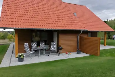 Image de Maison de vacances 'Häuser Harzlicht Und Hexenpfad' avec terrasse privée, jardin privé et Wi-Fi