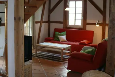 Image de Appartement 'Ferienwohnung Bretterschlupf' avec jardin partagé, balcon et Wi-Fi