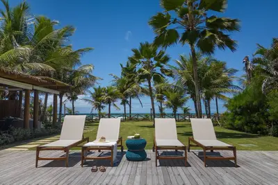 Image de Sea Front 5 Suites in Guarajuba • House with Pool, Gourmet and Full Staff!