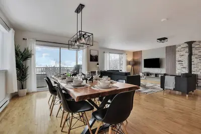 Image de Chalet vue fleuve, spa, Ps5 et jeux de société