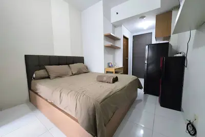 Image de apartemen amazana strategic serpong cozy, cheapset, gym & pool, wifi