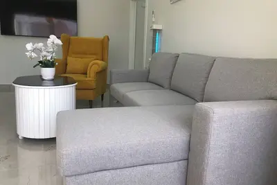 Image de 3-bedroom condo in adorable Royal hills al hummer 15 minutes to Amman WiFi, Ac