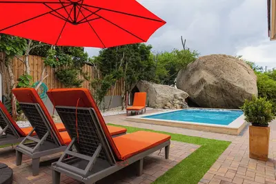 Tranquil 3br Aruba Villa Escape w/ Pool, Gazebo & Car Near Waterpark
