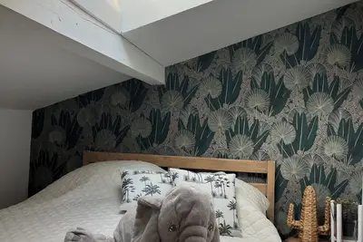 Image de Maison + terrasse ambiance jungle chic situé au cœur d’une presqu’île de charme