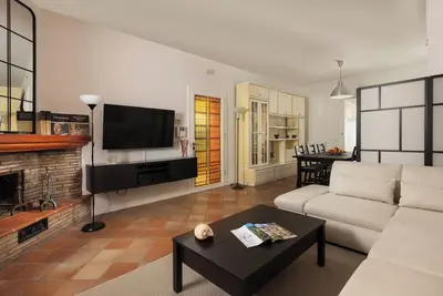 Image de The Garden's Home, cozy garden house sea-center x families with pets.