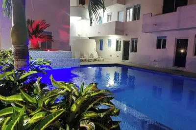 Image de A 2 minutes de la plage, appartement tout neuf!