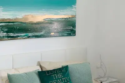 Stylish apartment with sea view.