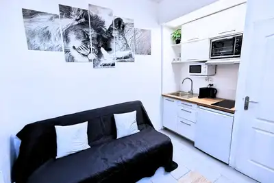 Image de ❤️Paris 7min, Coup de Cœur:Calme, Confort, Luxe, Netflix, Idéal Couple & Famille