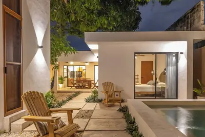 Image de Swimming pool-Parking lot-Washing machine-Hamaca-New home