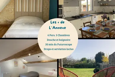 Image de L'Annexe - Maison familiale proche du Futuroscope