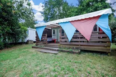 Image de Mobil-home climatisé, camping 3*, 15 mn de Mimizan
