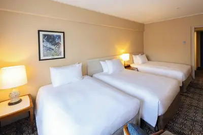 Image de Deluxe Triple Room hotel with Ac, fitness room, WiFi in amazing Minato City