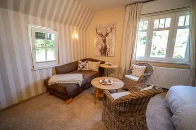 Image de Apartment Platzhirsch, charming, with forest view and large bathroom