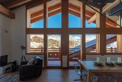Ferme de Sandra C4 : Luxury Penthouse ski in/out