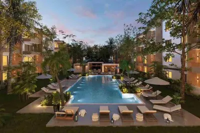 Image de Spacious 3-bedroom apartment in delightful Playa del Carmen with Ac, WiFi