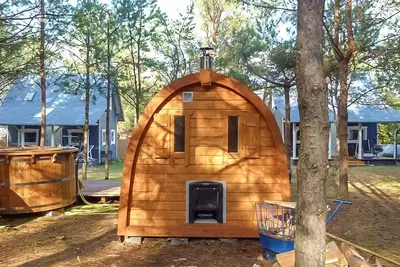 Image de Belle maison Ă Karsin avec sauna