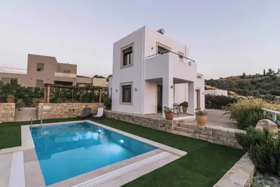 Image de Charming 3-bedroom house with Ac, WiFi in brilliant Kamilari