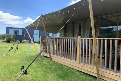 Image de Coastal Charm: Luxury Safari Tent (Cornish vibes)  Rame Peninsula Glamping