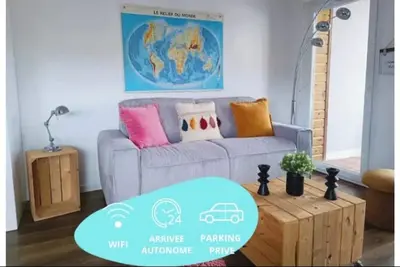 Studio cabine familial de grande taille au coeur de Berck plage 👧👦🐾