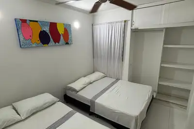 Image de 30 meters from the Rodadero beach, studio apartment ideal for 4 people.