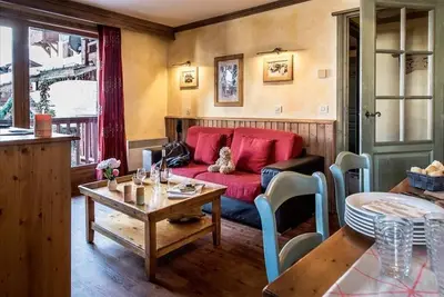 Image de Wifi, pied des pistes de ski, balcon, télévision, casier à ski, 55m², Tignes
