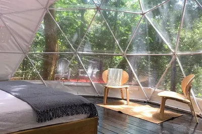 Image de Indómito Domes @ El Yunque Zone. Cozy Geodesic Dome on the tropical jungle.