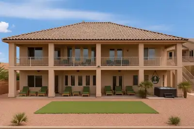 Image de 6000 Sq Ft Golf Estate • 8br • 12 Beds • Near 7 Courses • Hot Tub