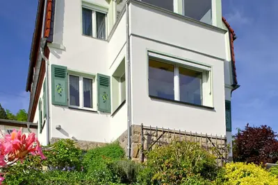 Maison de vacances 'Weitblick' avec vue sur les montagnes, terrasse privée et Wi-Fi
