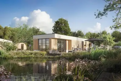 Image de Ultimate relaxation in this wellness home by the water for 6 people;