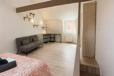 Image de Maison spacieuse Ă Lambersart avec 2 chambres confortables! 10 minutes de Lille