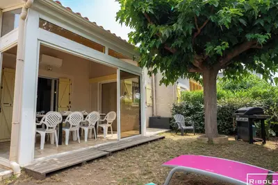 Image de Riboleys - Villa T4 à 450m de la plage avec clim