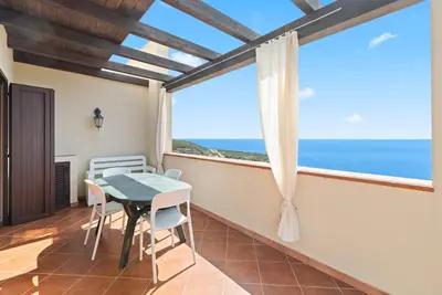 Image de Appartement \"Casa Con Vista\" avec vue sur la mer, Wi-Fi et climatisation