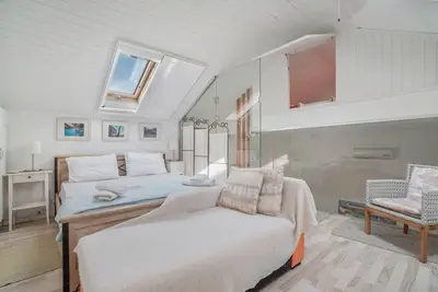Image de Maison de vacances 'Marias Charming Mezonet' avec vue sur la montagne