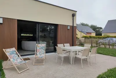 Image de A 400m de la plage, maison neuve destinée à la détente