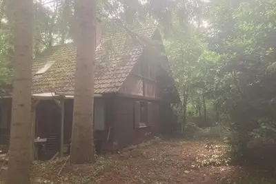 Image de Cozy cottage on idyllic wooded property near Oldenburg - dogs welcome