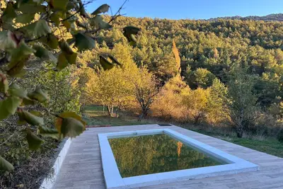 House In The Mountains With Swimming Pool