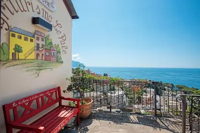 Image de Appartement 'Agriturismo Le Pale - Gardenia' avec vue sur la mer, Wi-Fi et climatisation