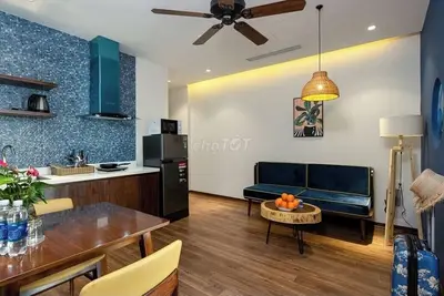 Image de Warm blue apartment in Tan Dinh, D1 - Near Pink Church
