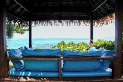 Image de Villa Coco Lagoon 3-bedroom amazing beach front villa in Punaauia with Ac, WiFi.