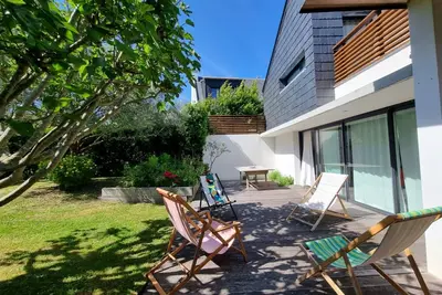 Image de Maison d'architecte au calme, 9 pers, proche plage, Arzon