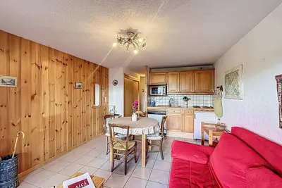 Image de Appartement proche village, accès ski bus, vue Mont Blanc