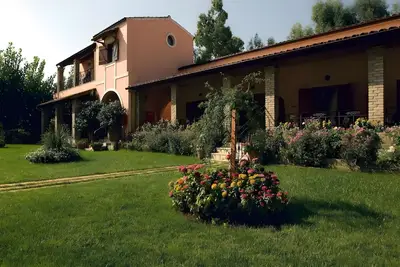 Image de Appartement 'Corfu Club Maisonette 3' avec piscine commune, Wi-Fi et climatisation