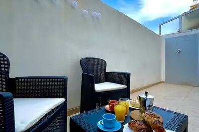 Image de Appartement 'Nel Blu De Pinto' avec terrasse privée