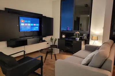 Image de Chic 2-bedroom apartment with WiFi, fitness room in vibrant San Salvador