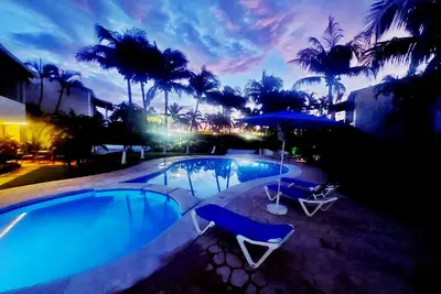 Image de Bel appartement avec piscine, accès plage publique