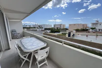 Image de Appartement spacieux à Valras-Plage, accès direct à la plage, jusqu'à 6 personnes