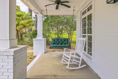 Image de Augusta Getaway | Near Masters • Porch Swing + Deck