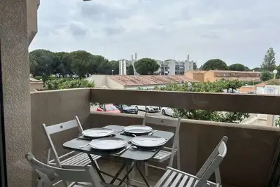 Image de Appt 2 pièces cabine avec piscine et parking, Port Camargue